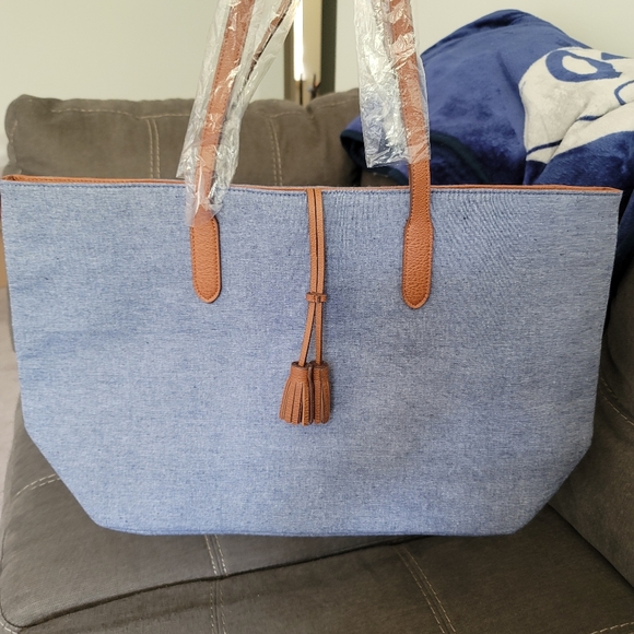 Ulta Beauty Denim Tote - Picture 1 of 4